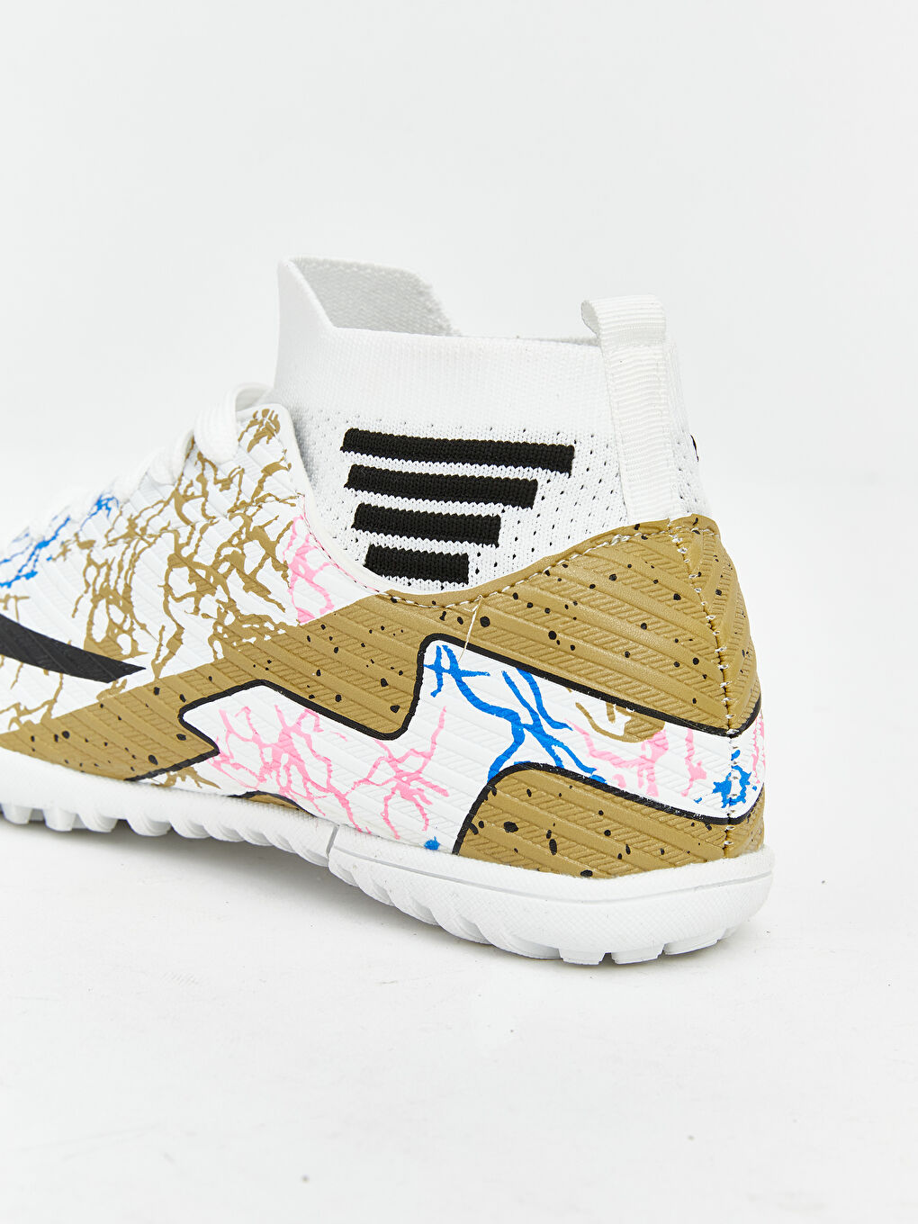 Printed Boys' Turf Soccer Shoes-4