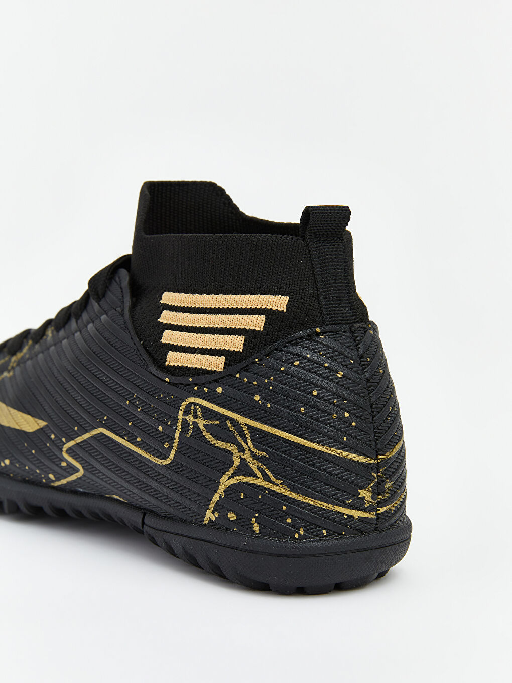 ნაბეჭდი ბიჭების საფეხბურთო ფეხსაცმელი ტურფისთვის-4