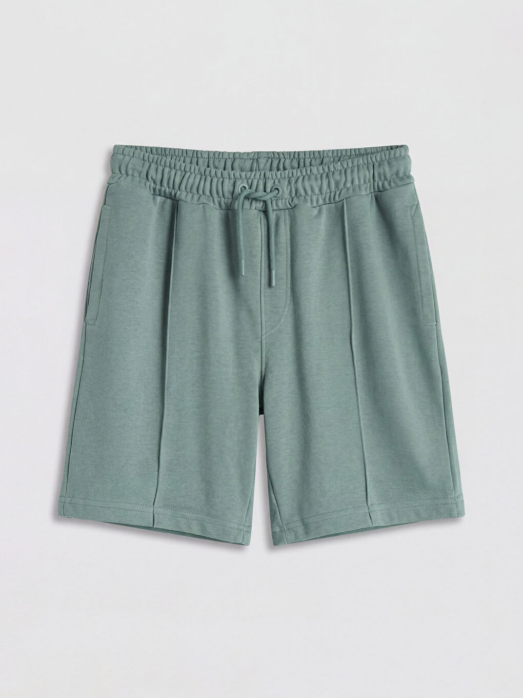 Yeşil Regular Fit Erkek Şort