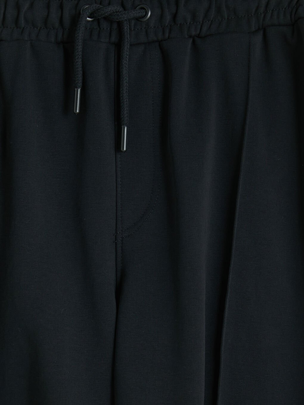 Siyah Regular Fit Erkek Şort-2