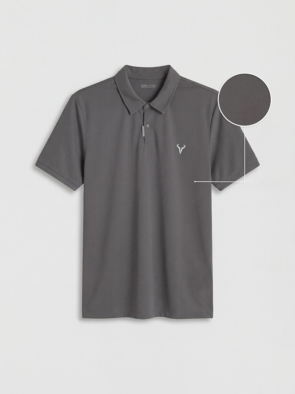 T-shirt Sportive Për Meshkuj Me Jakë Polo-4