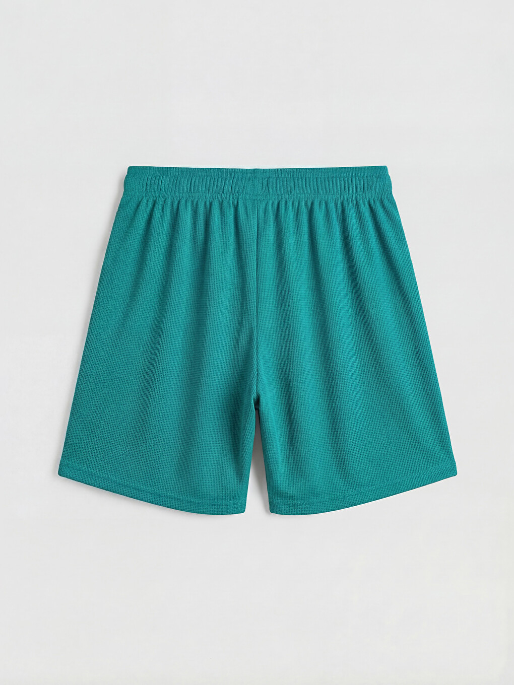 Man Green Active Shorts-6