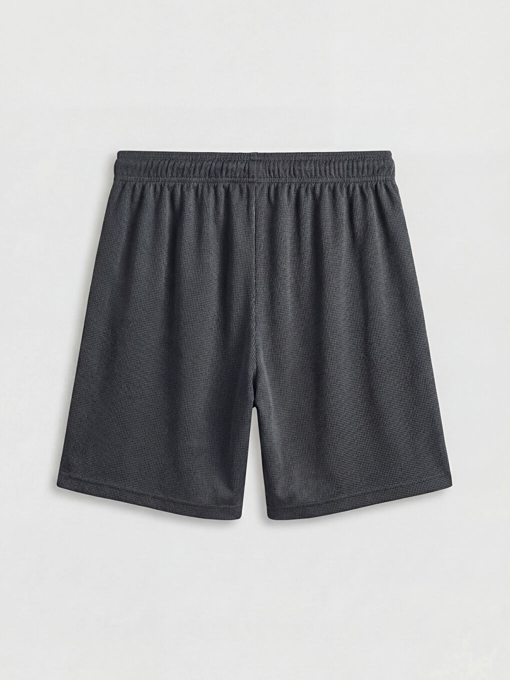 Gri Rahat Kalıp Erkek Spor Şort-6