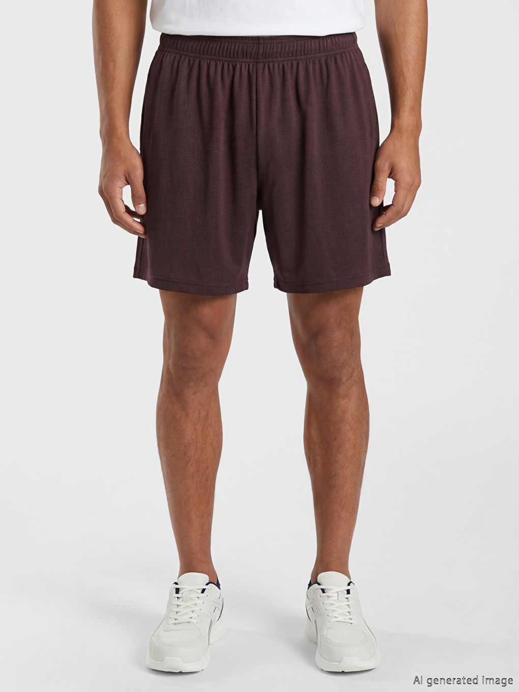 Mürdüm Rahat Kalıp Erkek Spor Şort-1