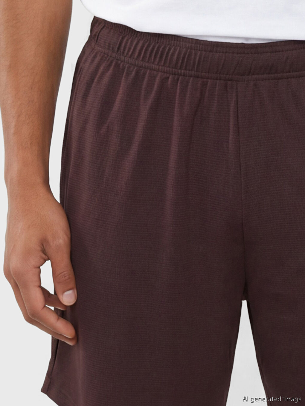 Mürdüm Rahat Kalıp Erkek Spor Şort-2