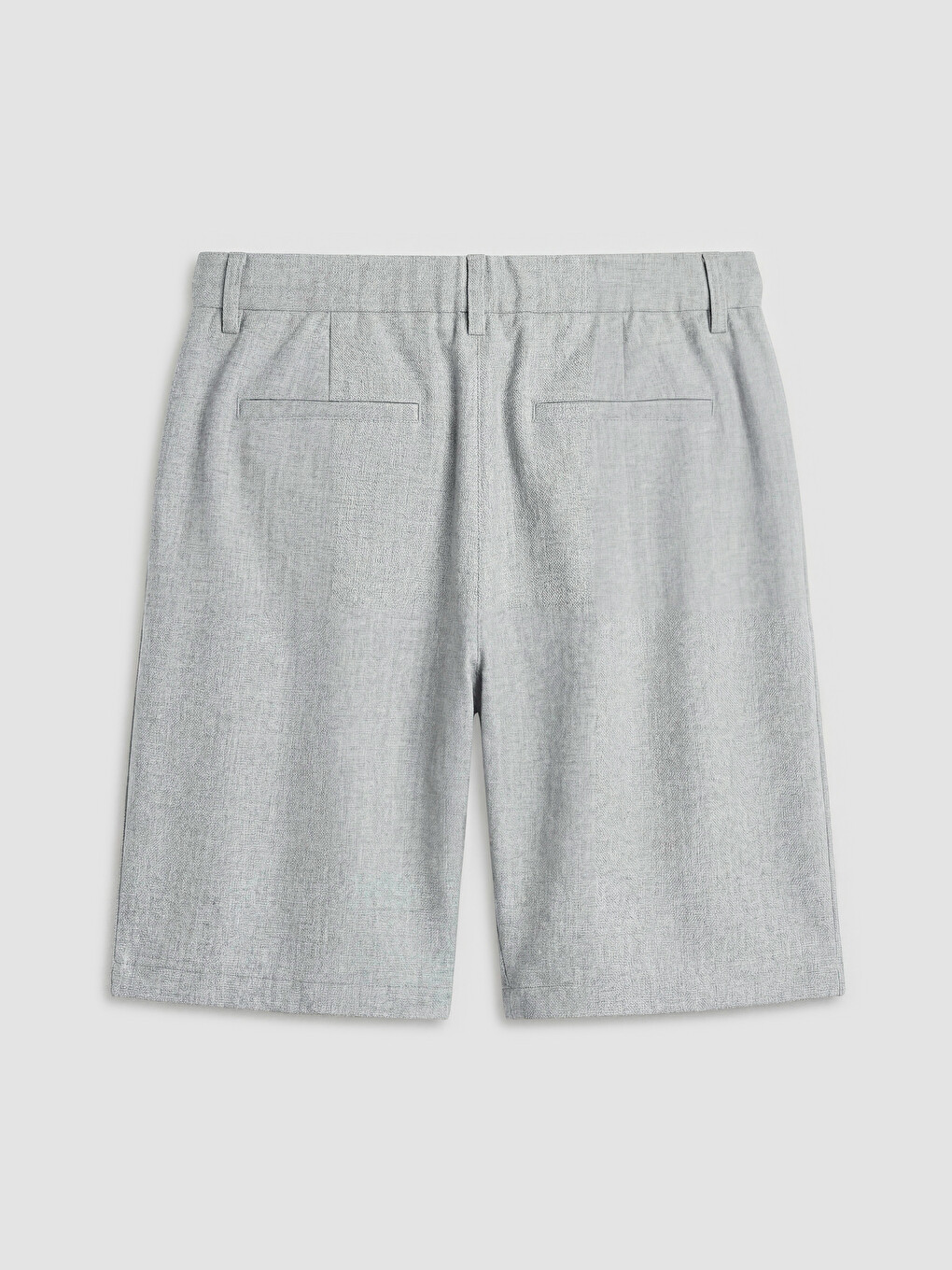 Relax Fit Linen Look Men's Shorts-5