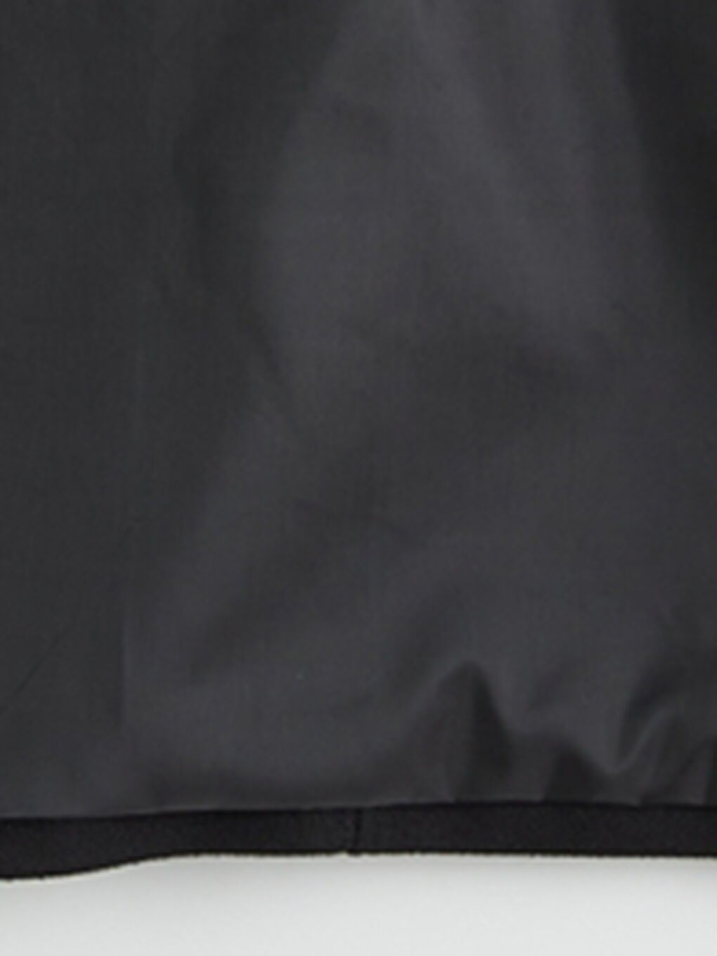 Siyah Kruvaze Yaka Oversize Kadın Kaşe Kaban-2