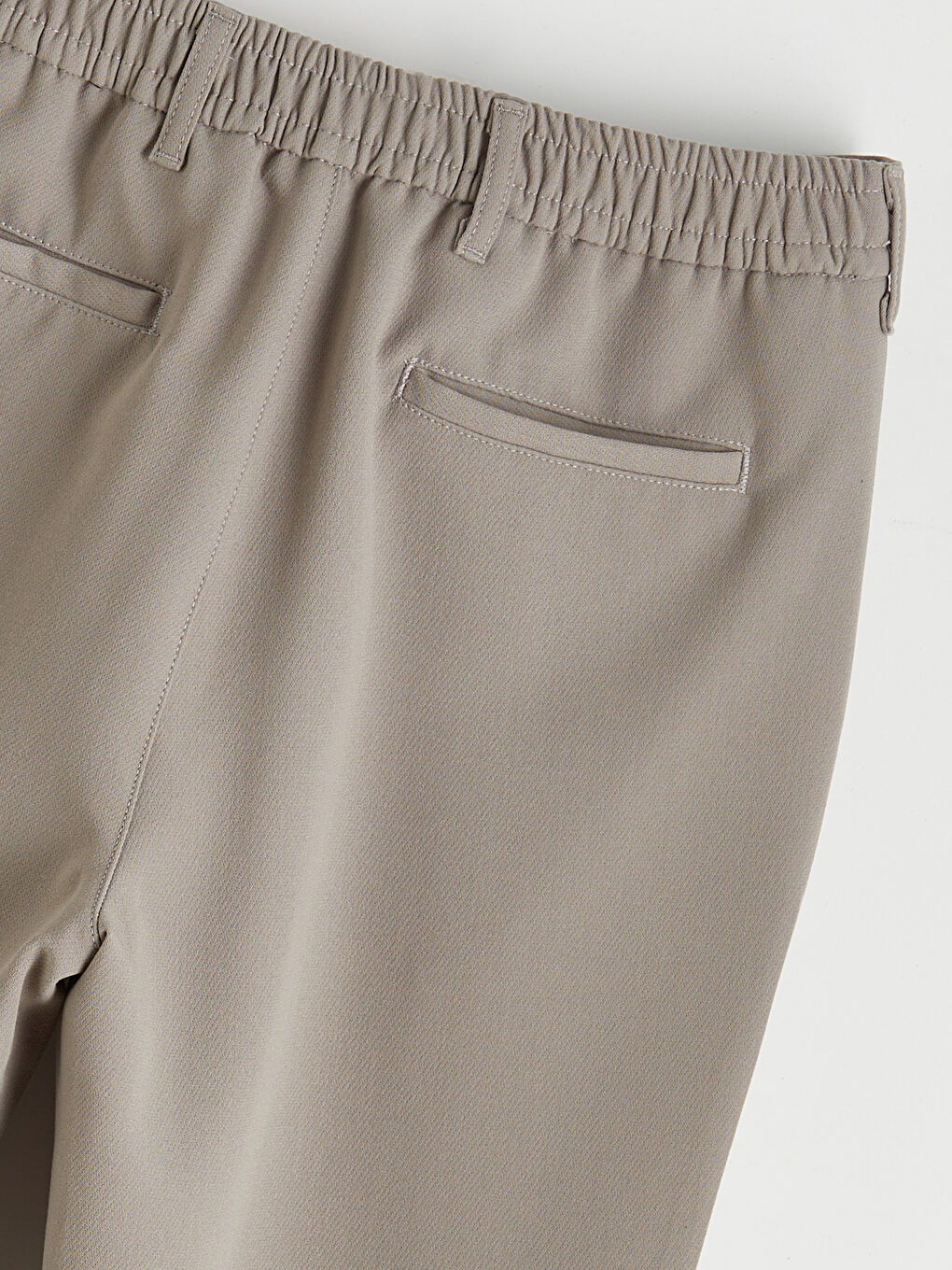 Kahverengi Standart Kalıp Erkek Pantolon-1