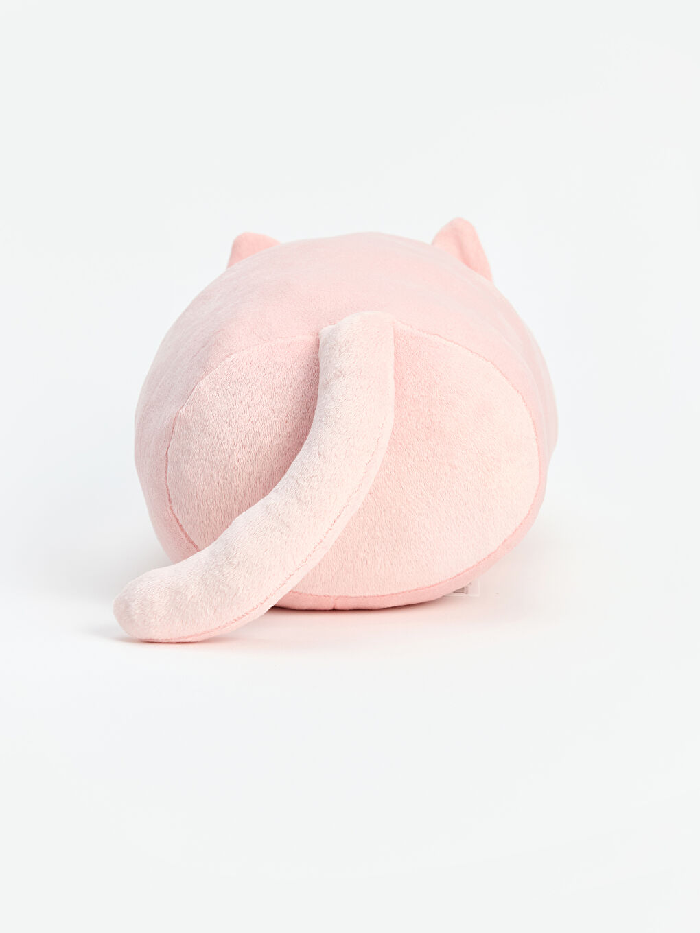 Pembe Kedi Figürlü Bebek Pelüş Kırlent-3