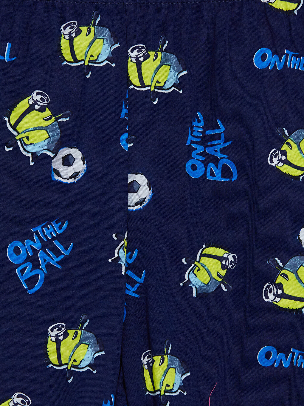 Sarı Minions Baskılı Erkek Çocuk Şortlu Pijama Takımı-5
