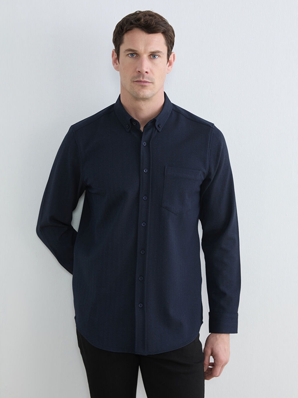 Regular Fit Patterned Shirt