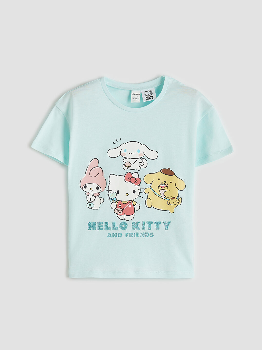 Girls' Hello Kitty Printed T-Shirt and Leggings Set-1