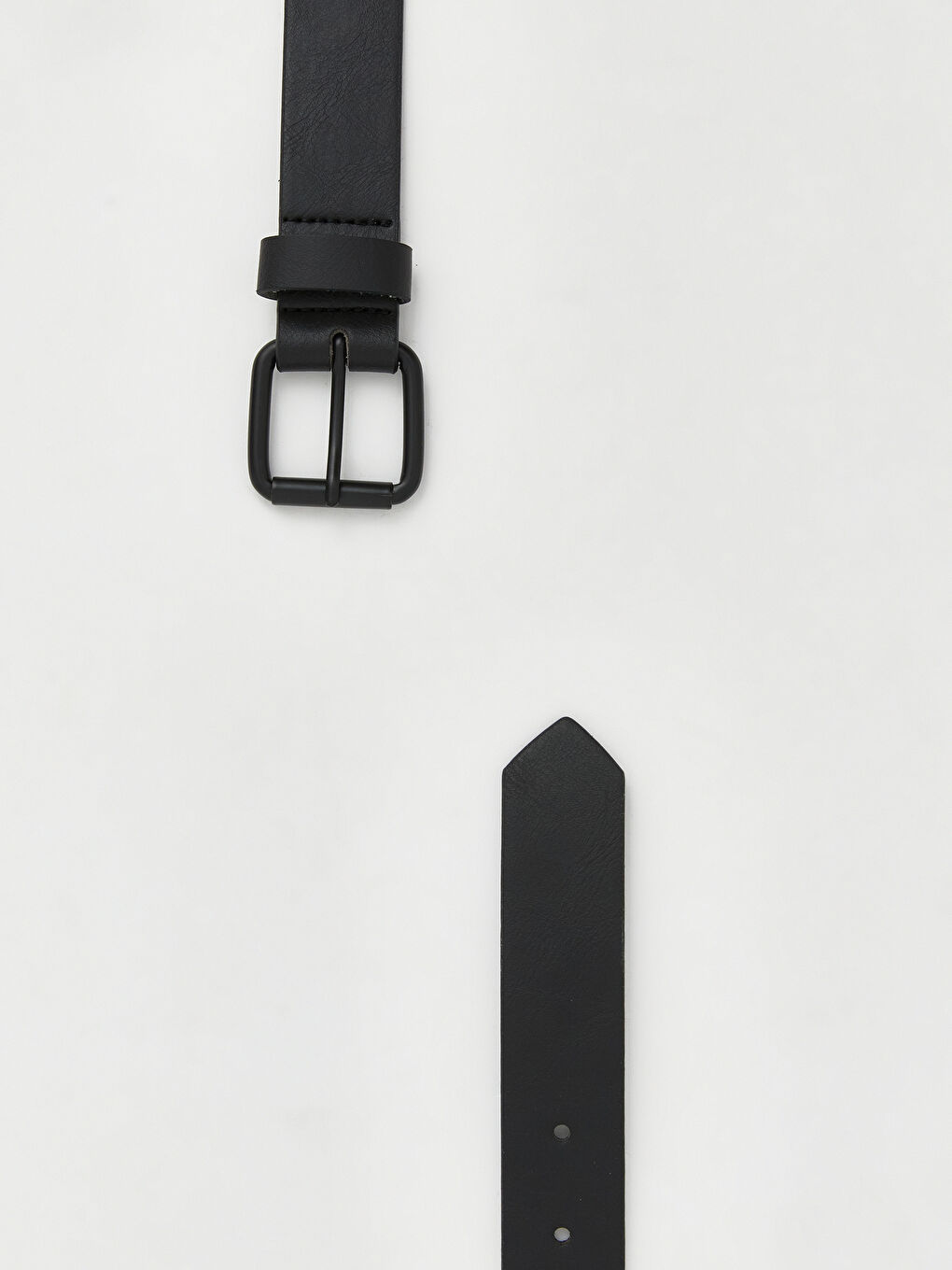 Siyah Deri Görünümlü Erkek Çocuk Kemer -2