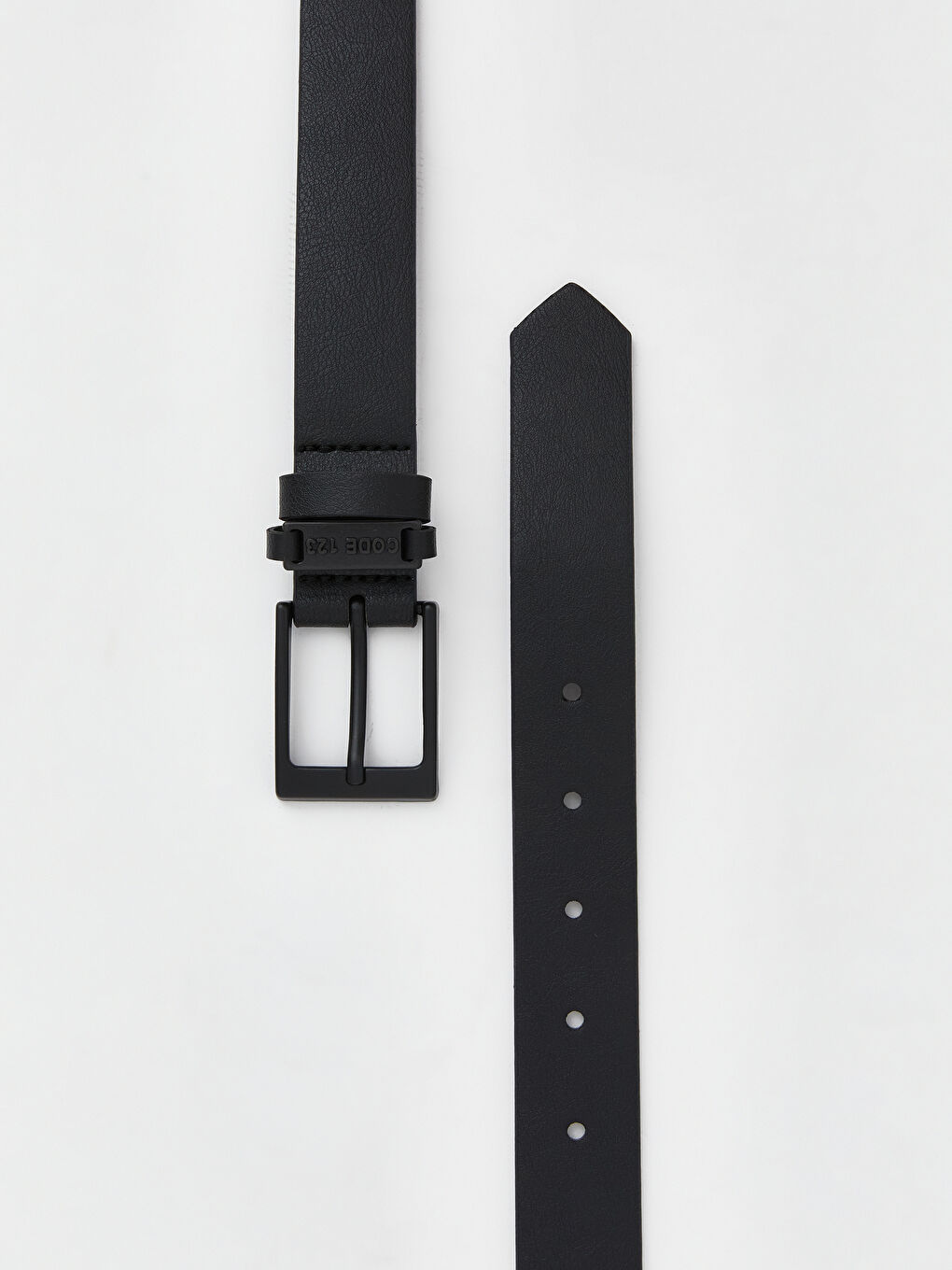 Siyah Deri Görünümlü Erkek Çocuk Kemer-2