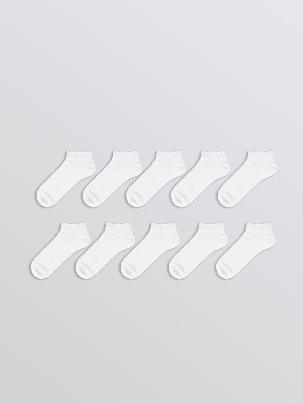 Мужчины Белый Короткие носки