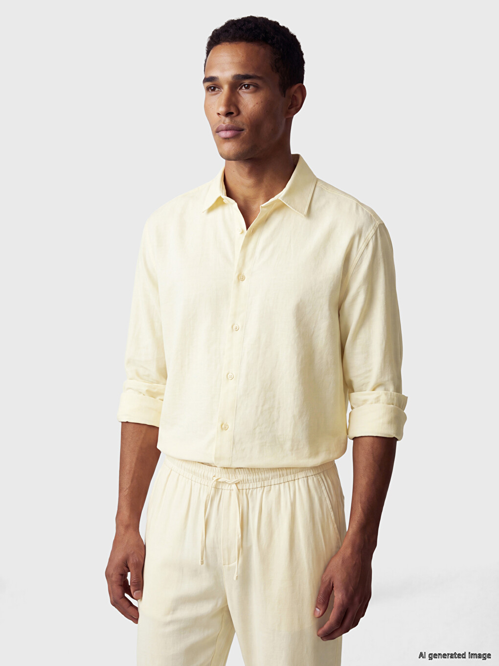 Regular Fit Men's Basic Dobby Shirt