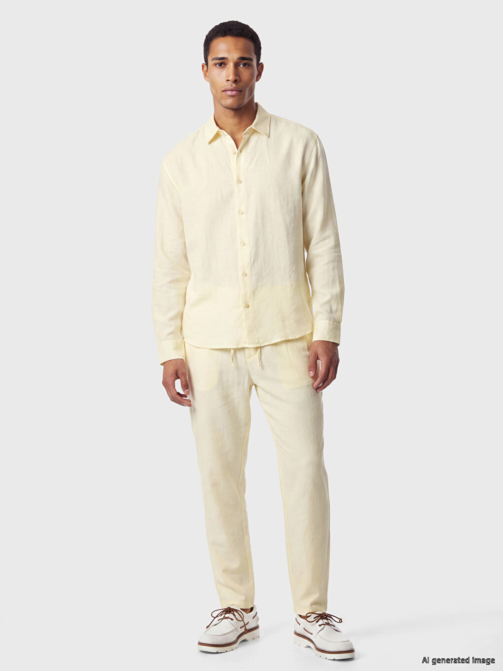 Regular Fit Men's Basic Dobby Shirt-1