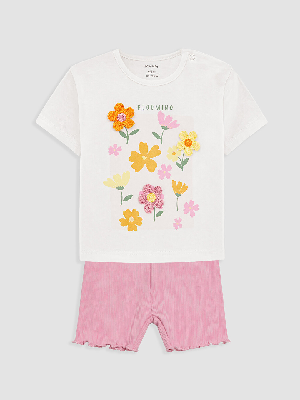 Floral Baby Girls' Shorts Set