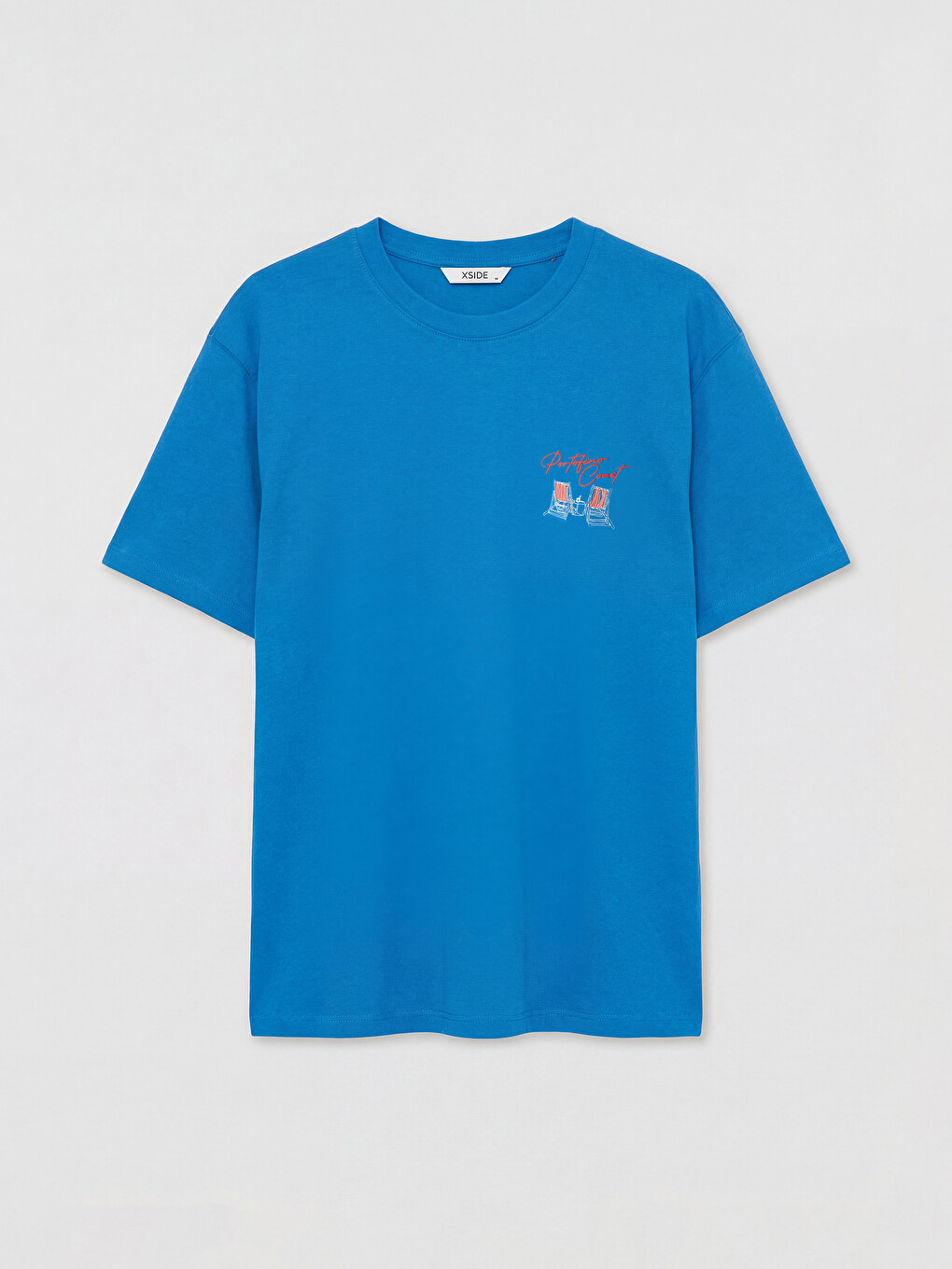Man Blue T-shirt-4