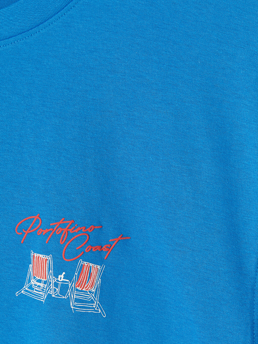 Man Blue T-shirt-6