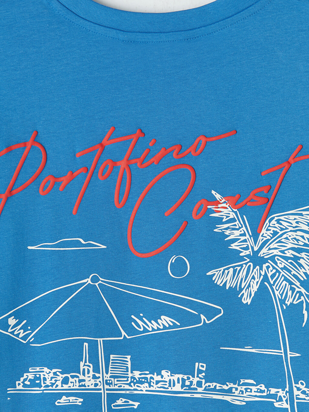 Man Blue T-shirt-7