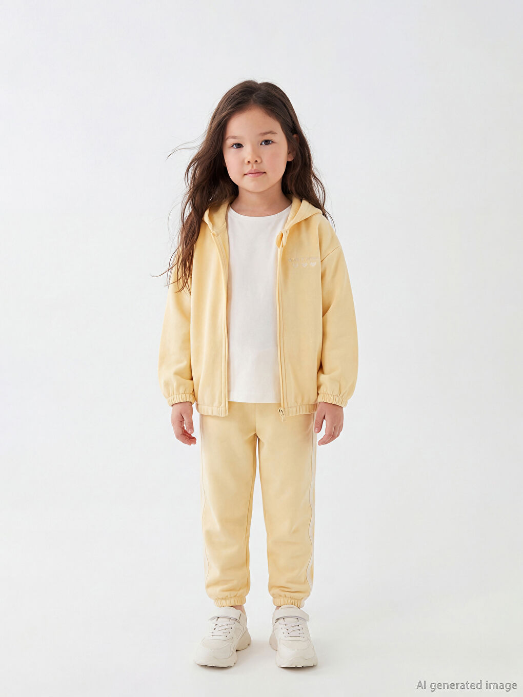 Σετ Φόρμας με Κεντημένη Ζακέτα για Κορίτσια