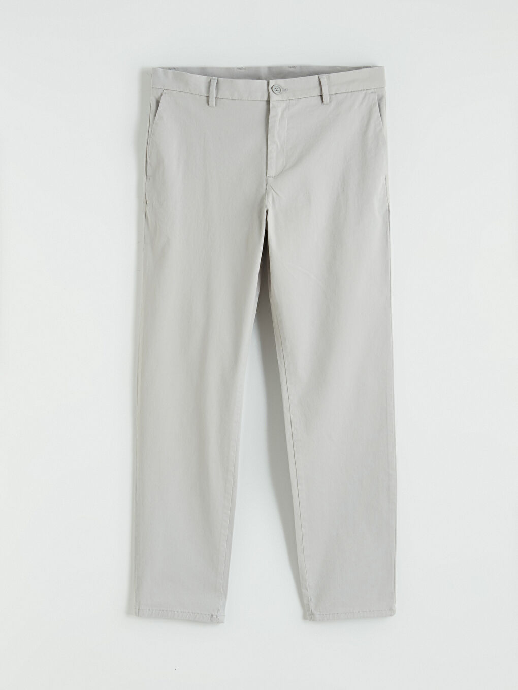 بنطلون رجالي بقماش دوبي بمقاس عادي-4