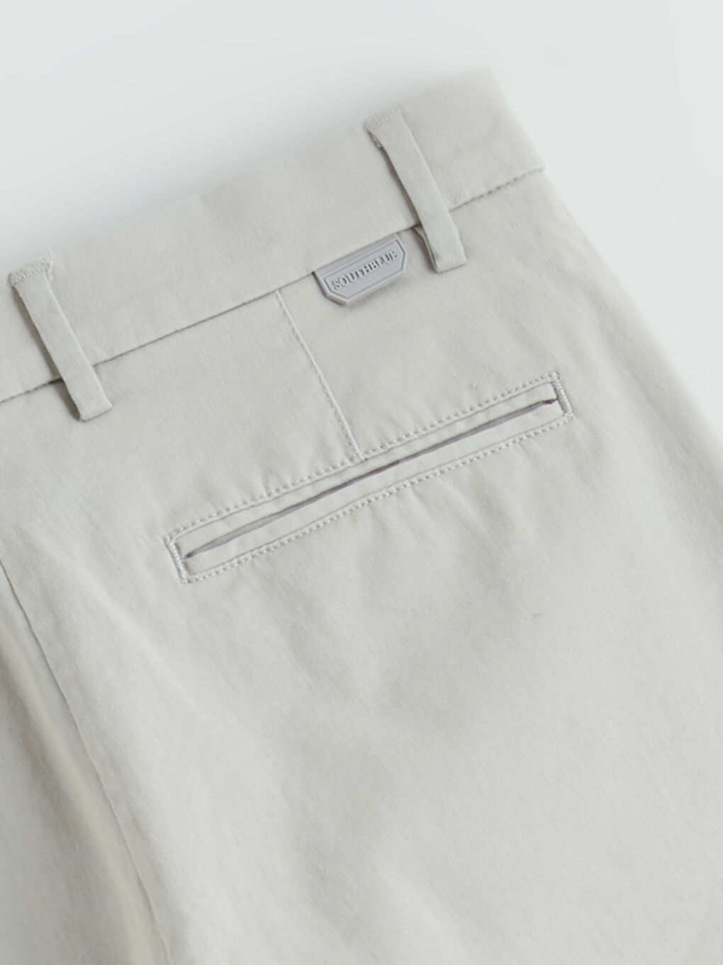 بنطلون رجالي بقماش دوبي بمقاس عادي-5