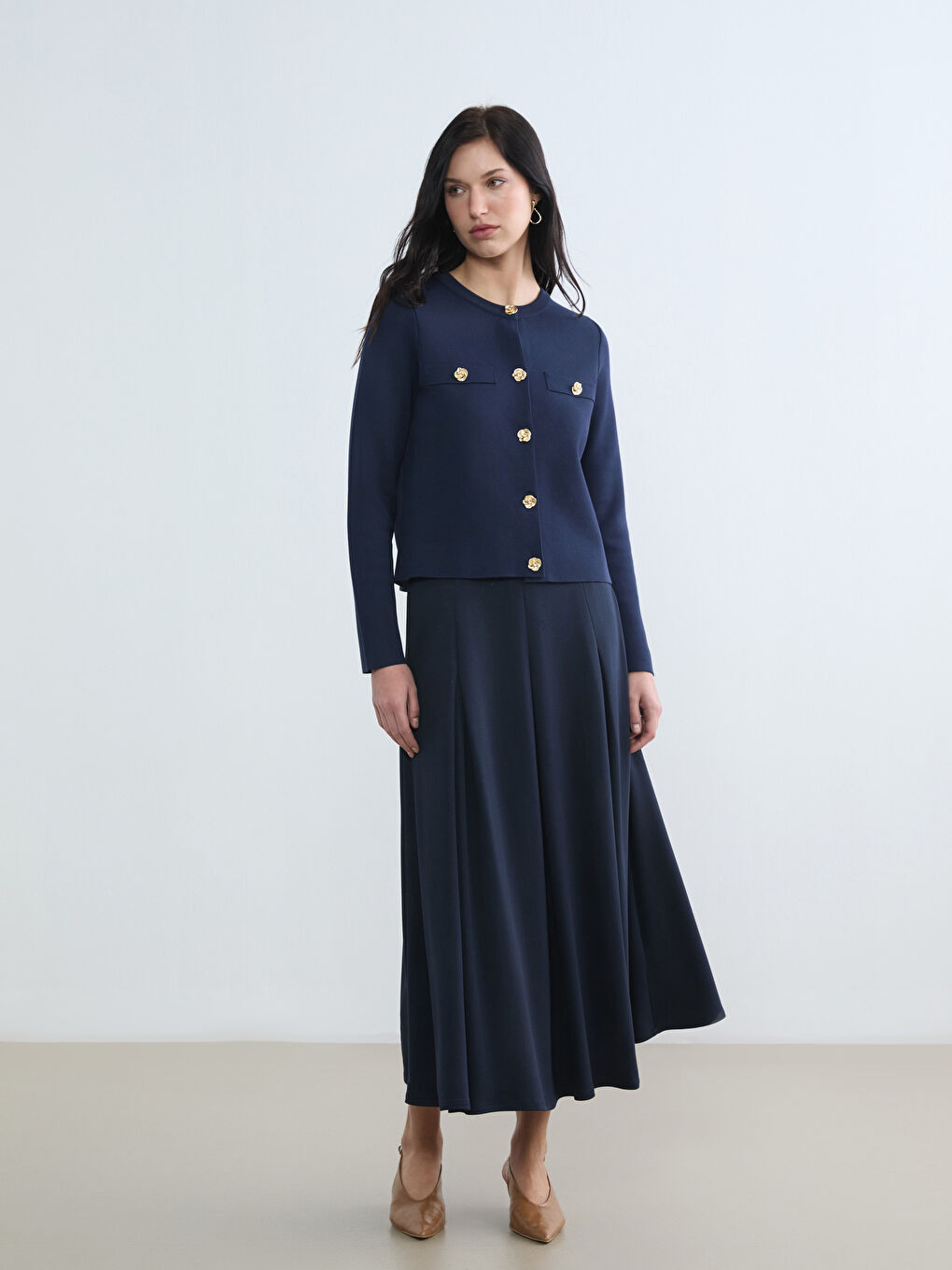 Woman NAVY Skirt