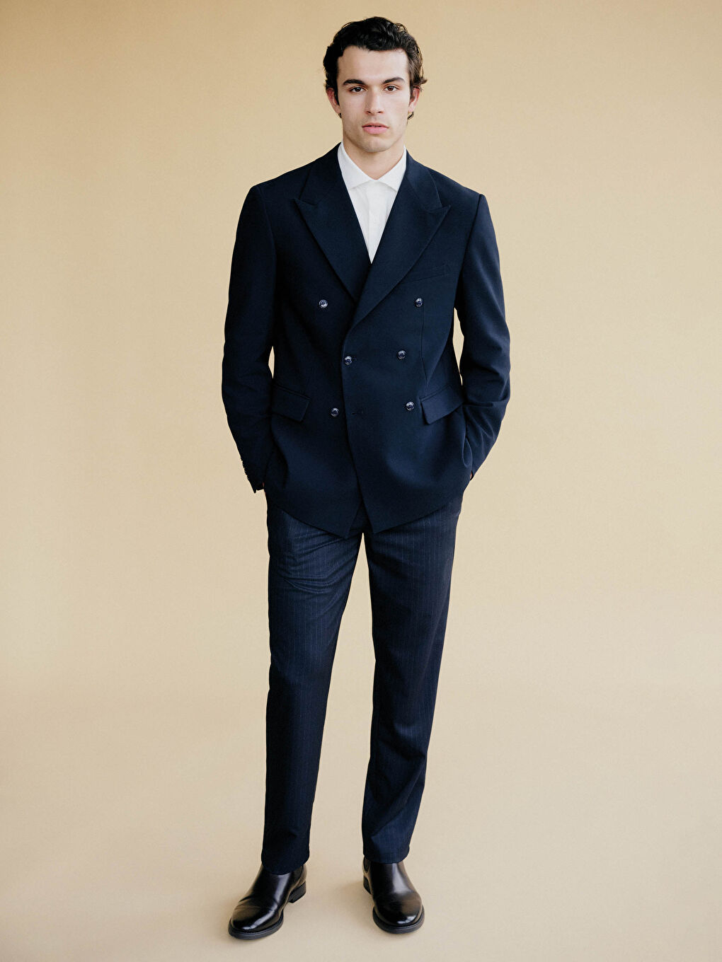 Ανδρικό παντελόνι κανονικής εφαρμογής-1