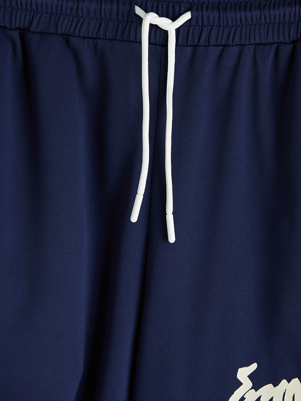Man Navy Active Shorts-5