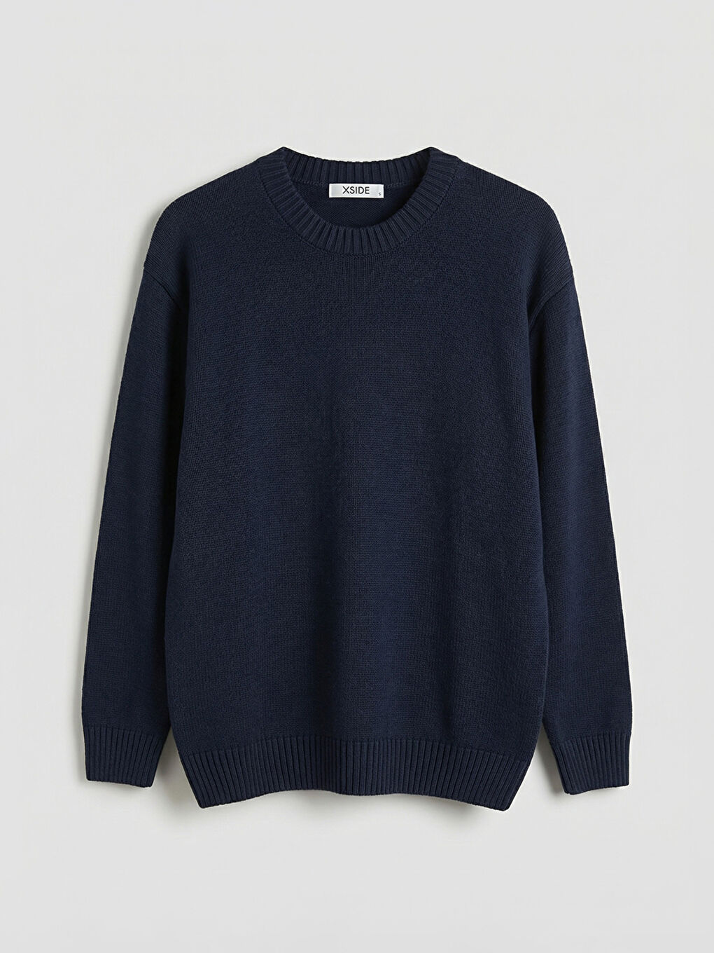 Men's Crew Neck Knit Sweater-4
