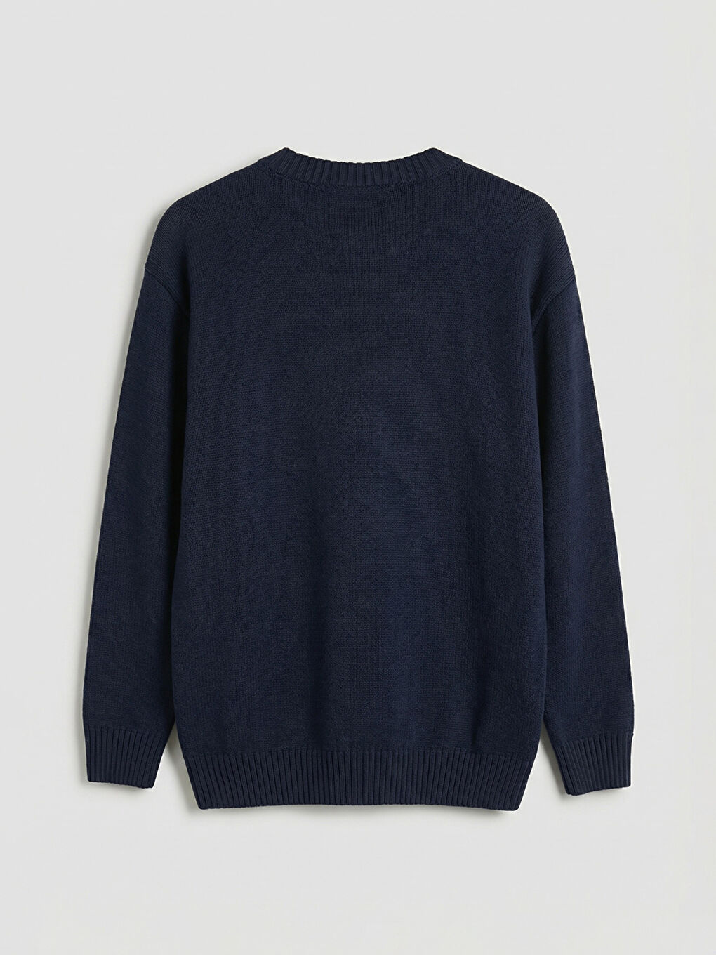 Men's Crew Neck Knit Sweater-5