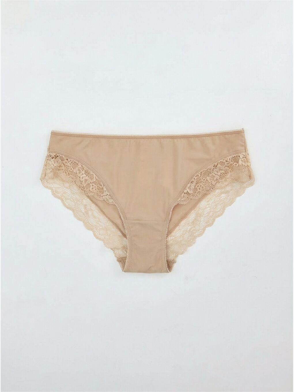 Pembe Dantel Detaylı Bikini Külot 2'li-2