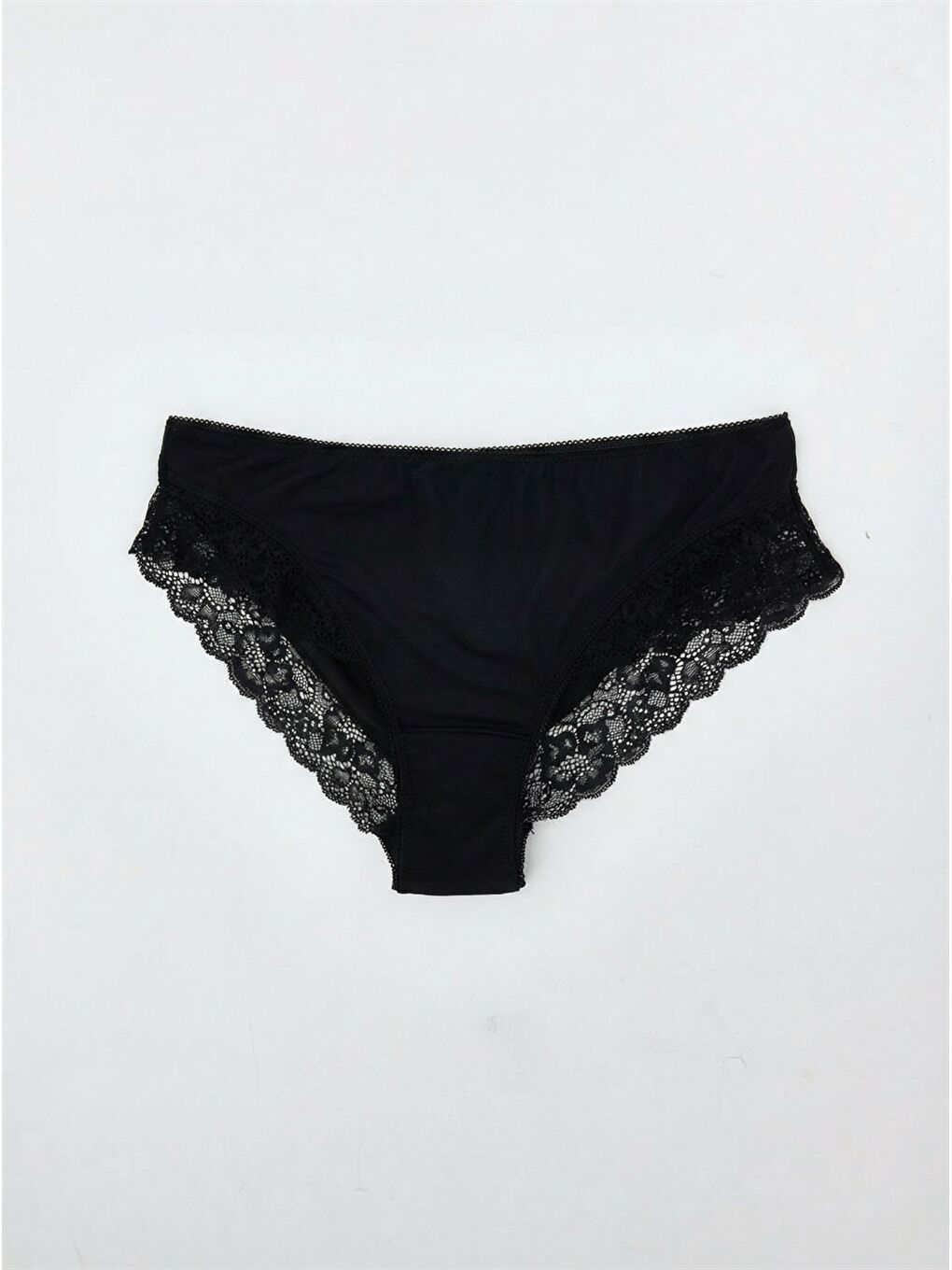 Pembe Dantel Detaylı Bikini Külot 2'li-4