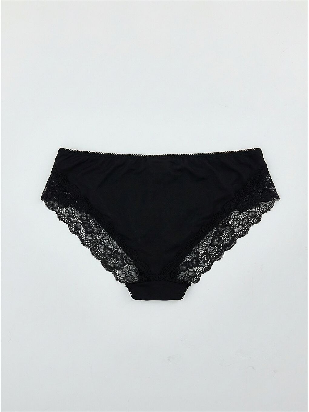 Pembe Dantel Detaylı Bikini Külot 2'li-5