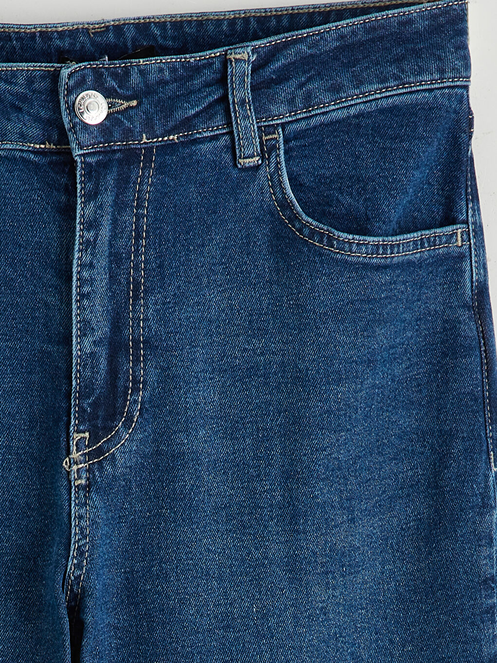 İndigo Slim Fit Kadın Jean Pantolon-5