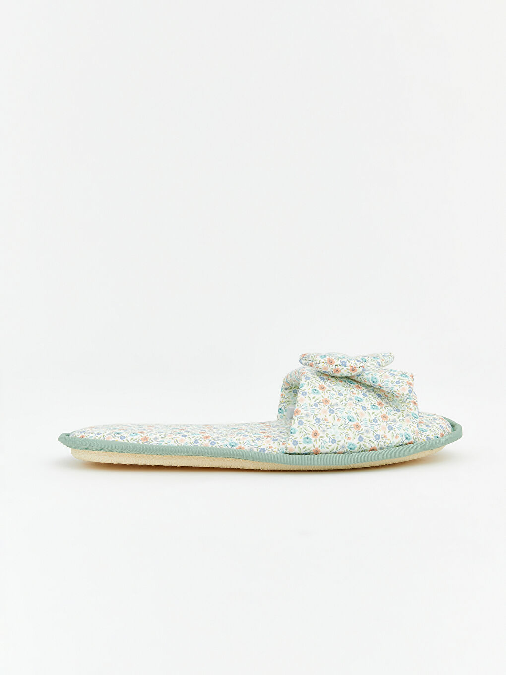 Karışık Fiyonk Detaylı Kadın Terlik-6