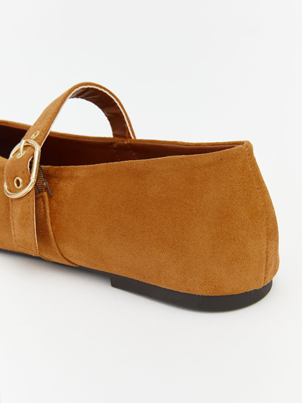 Bej Deri Görünümlü Kadın Babet-4