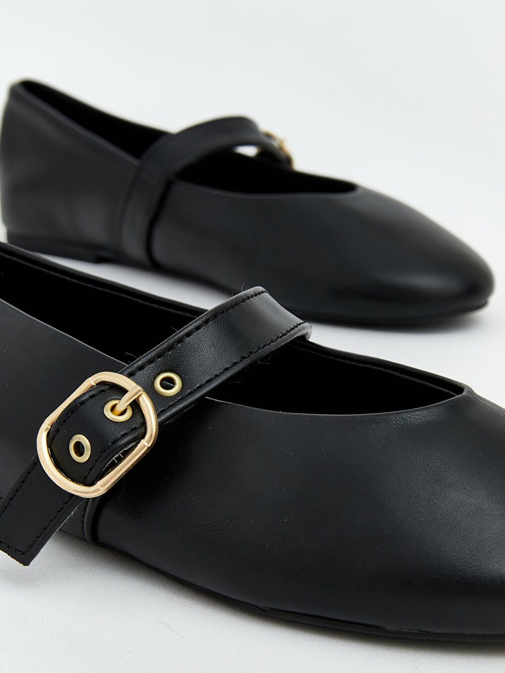 Ballerines en similicuir pour femmes-2