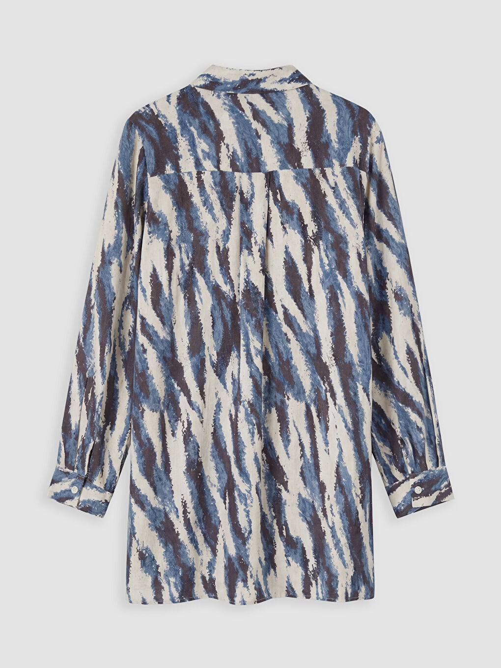 Patterned Women's Shirt Tunic-5
