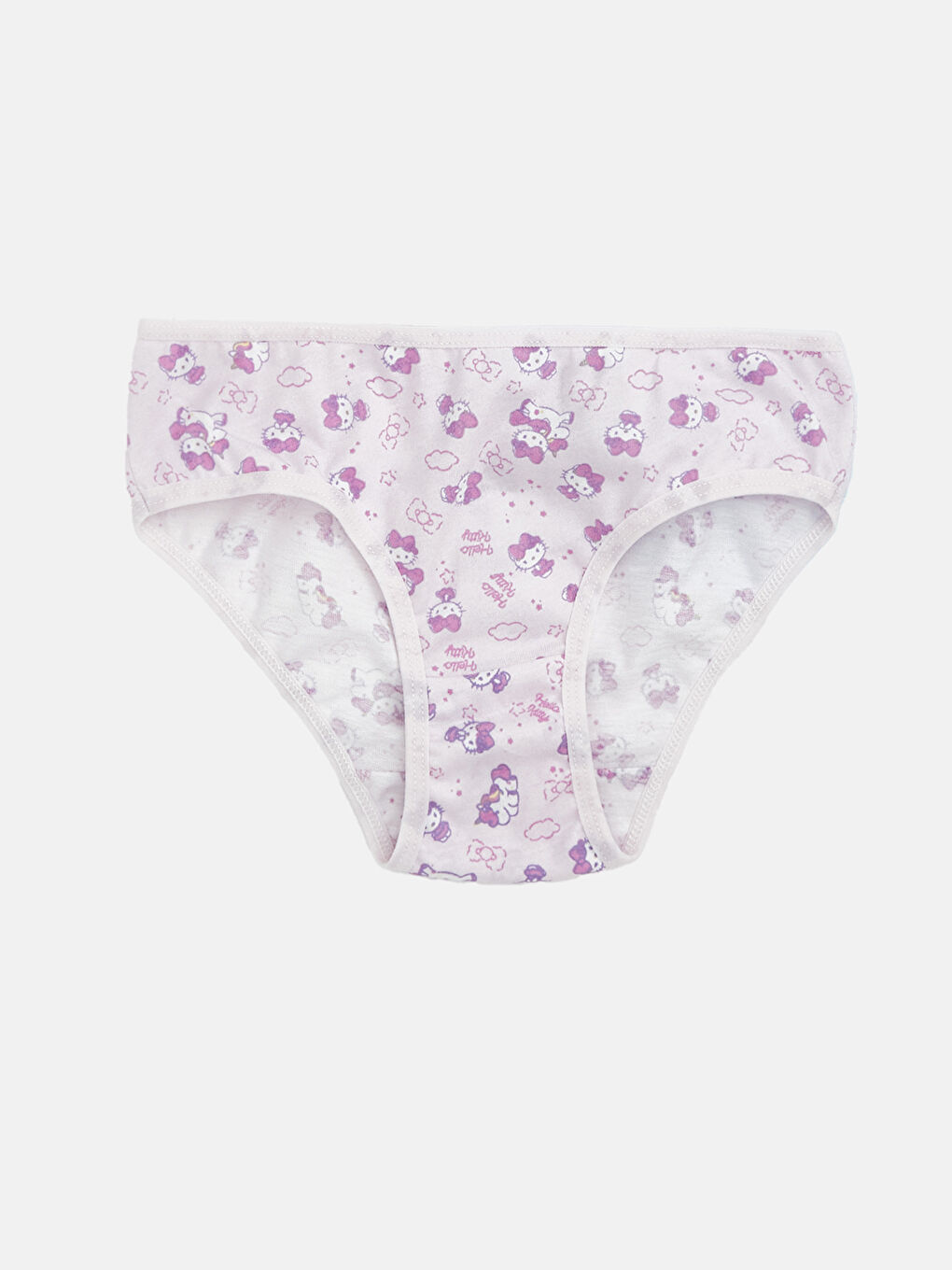Lila Hello Kitty Baskılı Kız Çocuk Külot