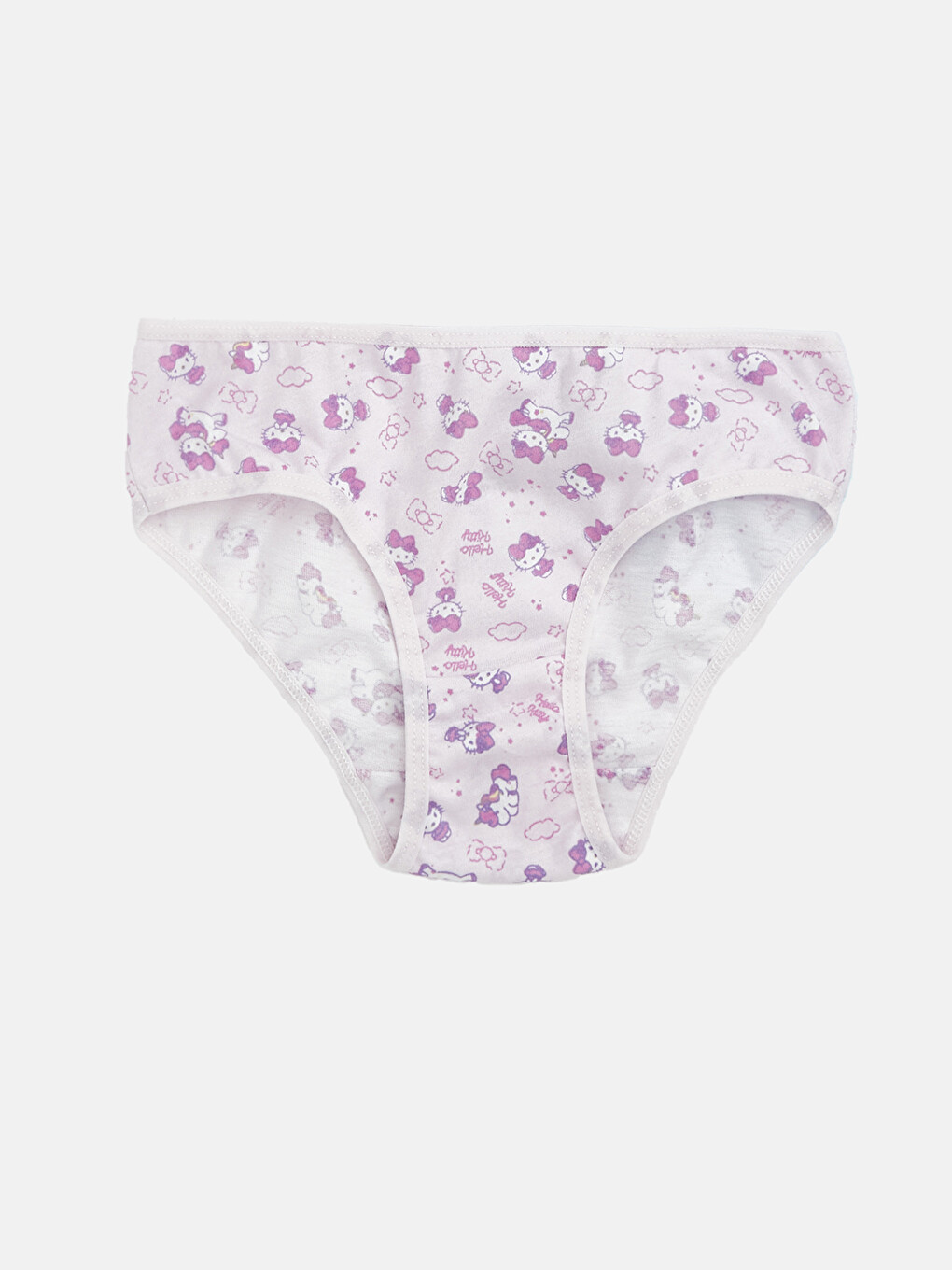 Lila Hello Kitty Baskılı Kız Çocuk Külot