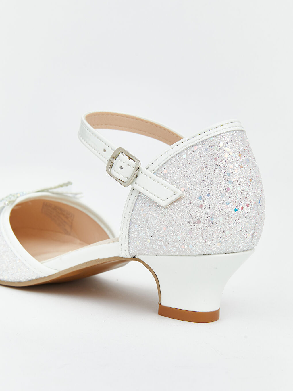 Girl WHITE High Heels-4