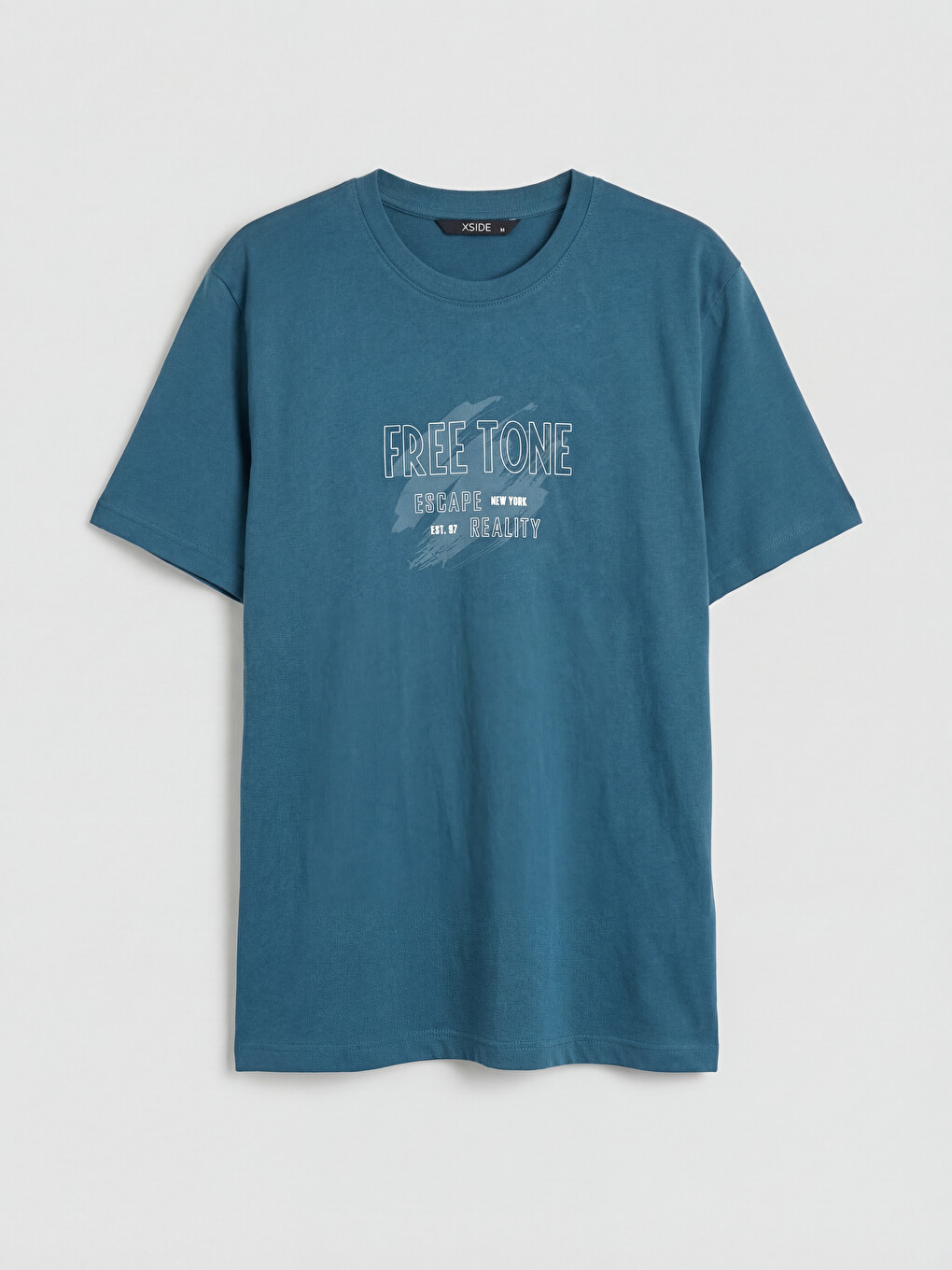 Crew Neck Nyc Printed Jersey Men's T-shirt-4