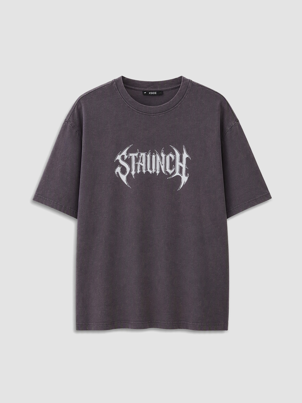 Crew Neck Printed Men's T-shirt-4