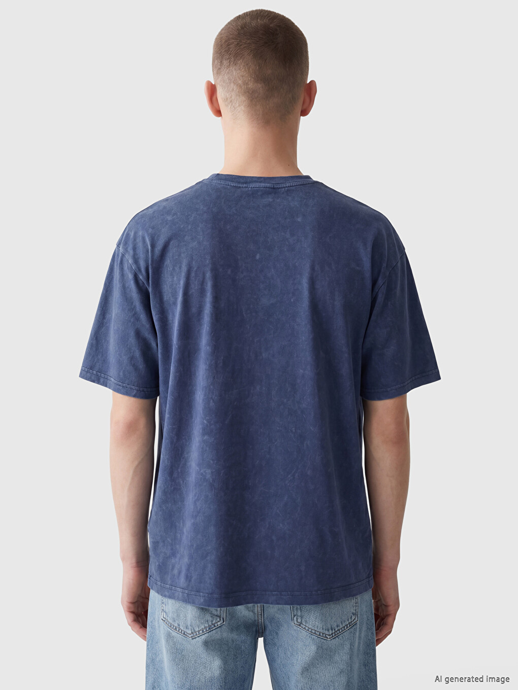 Crew Neck Printed Men's T-Shirt-2
