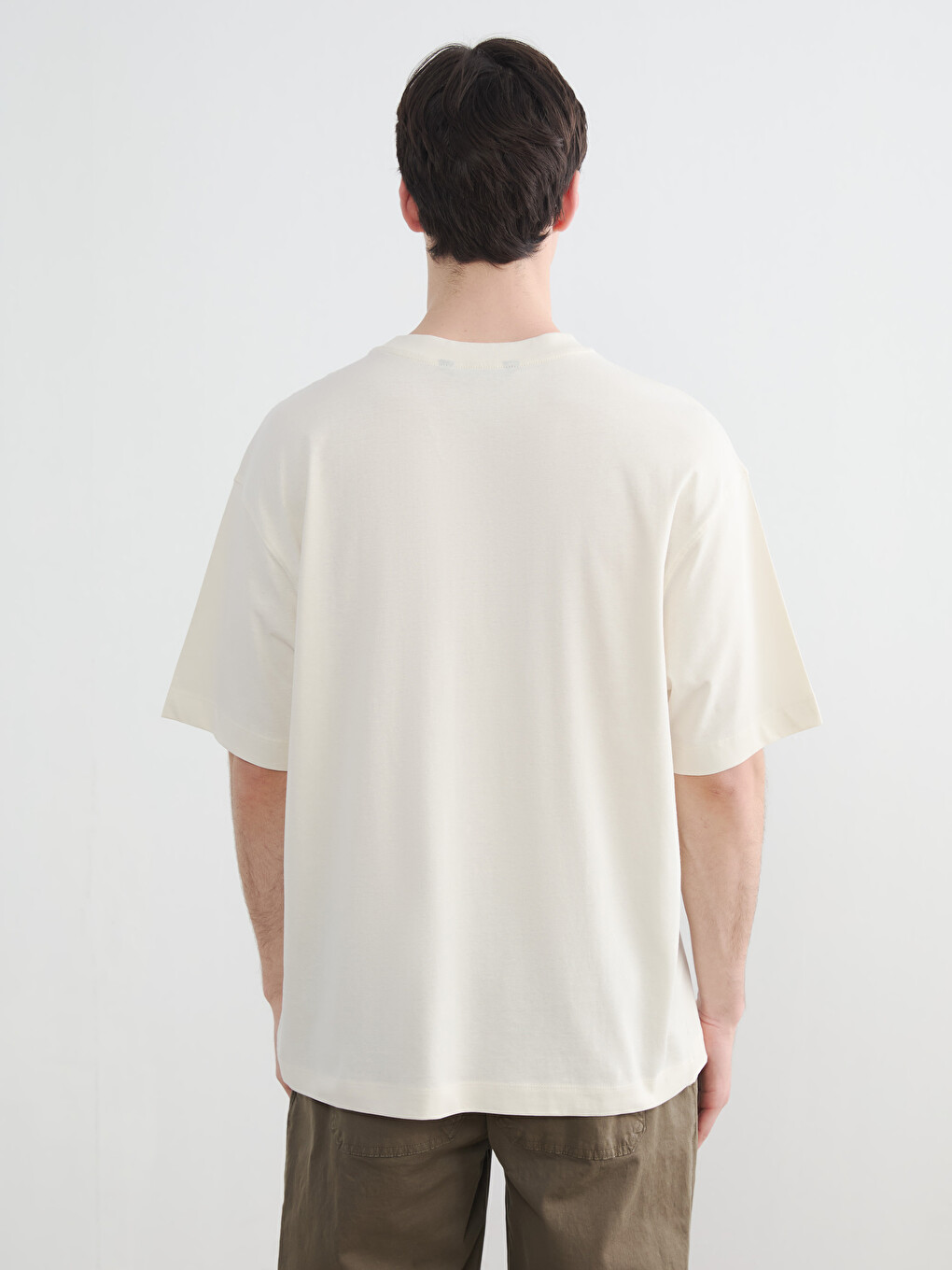 Crew Neck Printed Men's T-Shirt-3