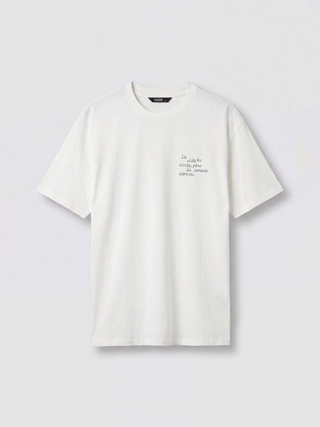 Crew Neck Printed Jersey Men's T-Shirt-6
