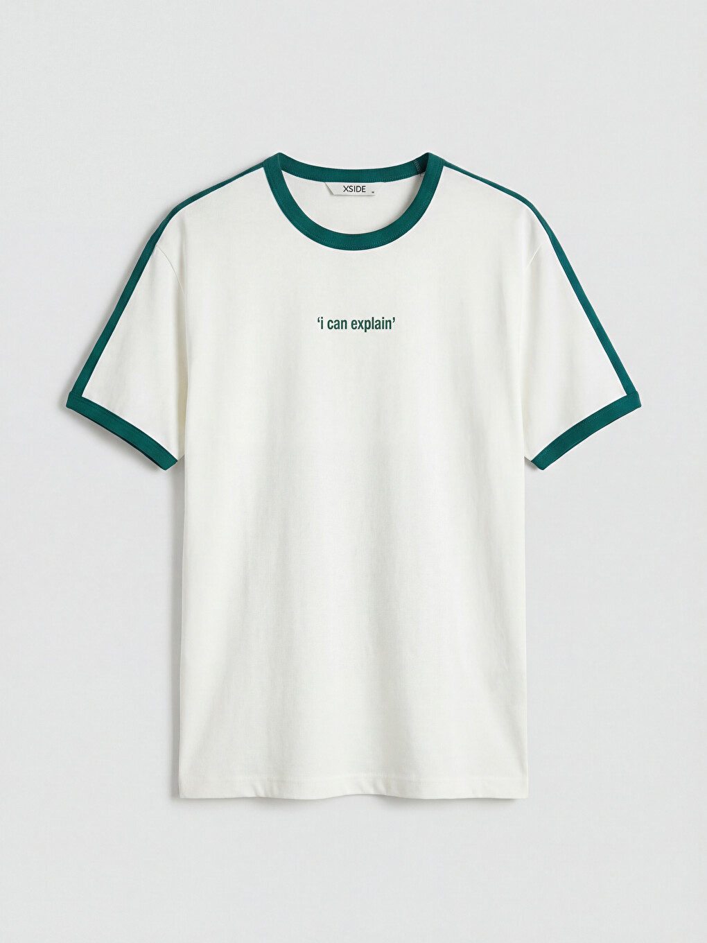 Crew Neck Printed Men's T-Shirt-3